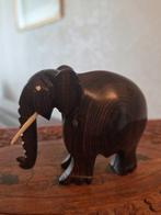 Olifant houten beeldje ebbenhout uit Afrika, Ophalen of Verzenden