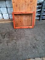 Houten Kozijn met Enkel Glas, Tuin en Terras, Ophalen of Verzenden, Gebruikt, Hout, Overige typen