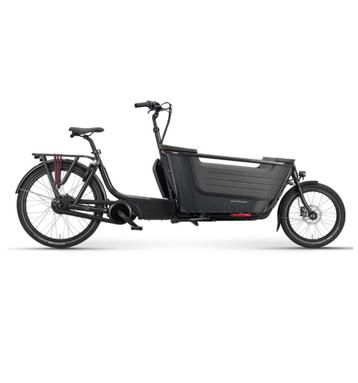 Batavus Fier 2 enviolo Flex accu - Uni 1 Zwart 52 - bakfiets beschikbaar voor biedingen