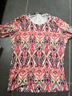 Roberto sarto t-shirt blouse L 42 gekleurd aztec zomers top, Maat 42/44 (L), Ophalen of Verzenden, Zo goed als nieuw, Korte mouw