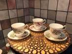 Royal Vale,bone china,3 kop en schotel,England, Antiek en Kunst, Ophalen of Verzenden