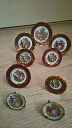 Limoges porselein bordjes, Ophalen