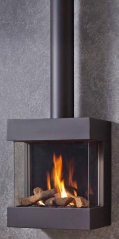 Gashaard Dru Diablo next / MOET WEG, Huis en Inrichting, Kachels, Zo goed als nieuw, Hangend, Gaskachel, Gas, Ophalen