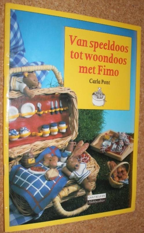 Van speeldoos tot woondoos met Fimo - c104, Boeken, Hobby en Vrije tijd, Zo goed als nieuw, Kleien en Boetseren, Geschikt voor kinderen