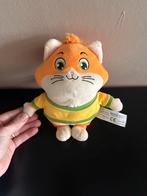 Schattige oranje kat knuffel, Ophalen of Verzenden, Zo goed als nieuw, Poes