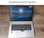 Asus 17,3 intel i7 Windows 11 laptop, Computers en Software, Windows Laptops, Ophalen, 256 GB, Qwerty, 8 GB