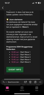 DSW bruggenloop ticket wave 4, Sport en Fitness, Loopsport en Atletiek, Ophalen of Verzenden, Nieuw, Overige typen, Overige merken