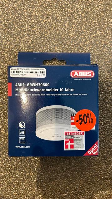 Abus GRWM30600 Mini-rookmelder beschikbaar voor biedingen