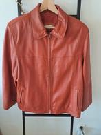 Leren rode jasje maat 46, Ophalen of Verzenden, Gedragen, Maat 46/48 (XL) of groter, Rood