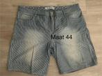 Nieuwe korte spijkerbroek 44, Fit originals, Kort, Blauw, Maat 42/44 (L)
