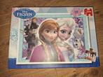 Frozen Puzzel, Ophalen of Verzenden, Meer dan 50 stukjes, Zo goed als nieuw, 4 tot 6 jaar
