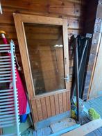 Buitendeur 83x204cm met dubbelglas, Ophalen, Gebruikt, 80 tot 100 cm, 200 tot 215 cm