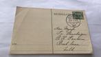 Haarlem naar Zalk 1941  briefkaart, Postzegels en Munten, Brieven en Enveloppen | Nederland, Ophalen of Verzenden