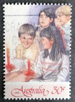 AUSTRALIË - kerstmis 1987, Postzegels en Munten, Postzegels | Oceanië, Verzenden, Gestempeld