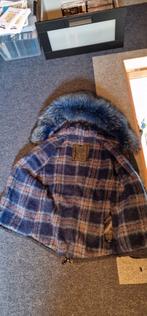 Unisex parka mrs en mr furs, Kleding | Dames, Jassen | Winter, Blauw, Maat 38/40 (M), Ophalen of Verzenden, Mrs. & mr. Furs