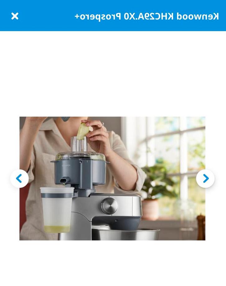 Kenwood Prospero+ Opzetstukken - Citruspers & Vleesmolen, Witgoed en Apparatuur, Keukenmixers, Ophalen of Verzenden