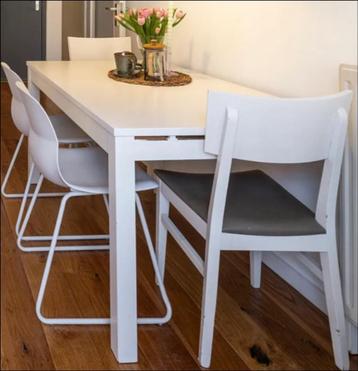 Rectangular Kitchen table and 4 chairs beschikbaar voor biedingen