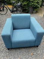 Blauwe Montel Stoel, Ophalen, Zo goed als nieuw, Stof, 75 tot 100 cm