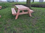 Prachtige tuintafel picknicktafels te koop, Ophalen, Zo goed als nieuw, Rechthoekig, Hout