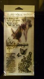Tim Holtz clear stamps 4, Ophalen of Verzenden, Zo goed als nieuw, Clearstamp