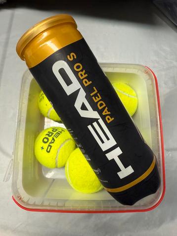 9 padel ballen. beschikbaar voor biedingen