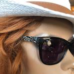 NIEUWE Christian Lacroix ZONNEBRIL CL5074 DESIGNER DAMESBRIL, Overige merken, Zonnebril, Zwart, Nieuw