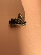 Moto guzzi zilveren bedel hanger met zilvermerk, Ophalen of Verzenden, Zo goed als nieuw