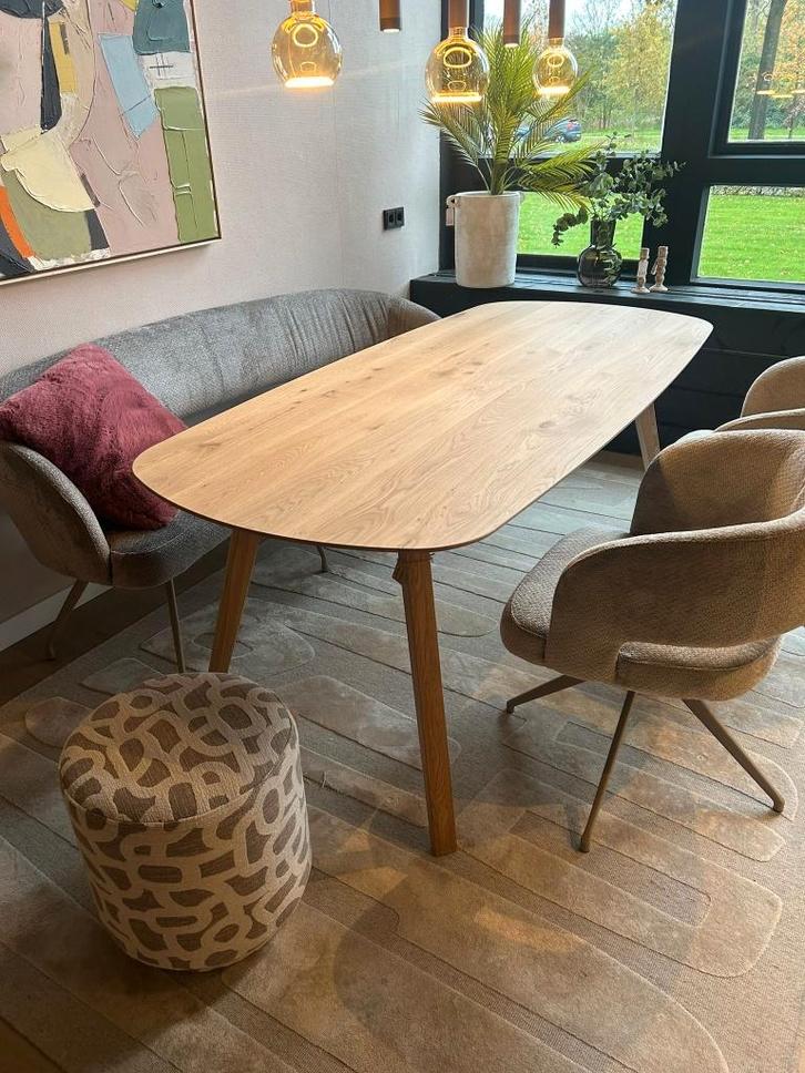 Dyyk eetkamertafel Vita - 200x90 cm, Huis en Inrichting, Complete eetkamers, Nieuw, 4 tot 6 stoelen, Ophalen