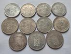 11x zilveren rijksdaalder Wilhelmina, Postzegels en Munten, Munten | Nederland, Zilver, Ophalen of Verzenden, Koningin Wilhelmina
