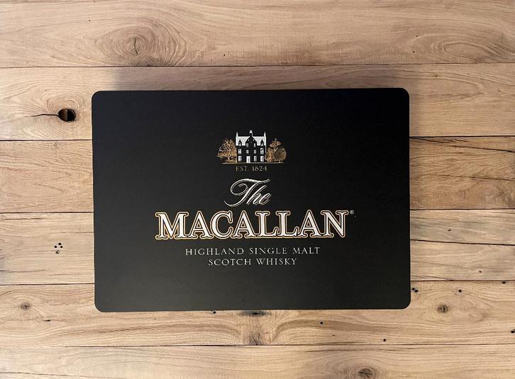 Reclamebord Macallan whisky / whiskey logo, 40x57cm alu, Verzamelen, Merken en Reclamevoorwerpen, Nieuw, Reclamebord, Ophalen of Verzenden