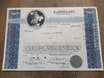 Aandeel "Eurofund International", Ophalen, 1970 tot heden, Aandeel