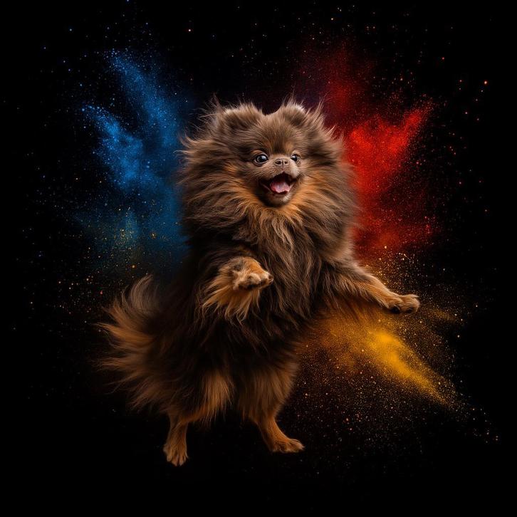 Knap klein ervaren lilac pomeriaan dekreutje, Dieren en Toebehoren, Honden | Dekreuen, Reu, Particulier, Eén hond, Nederland, 1 tot 2 jaar