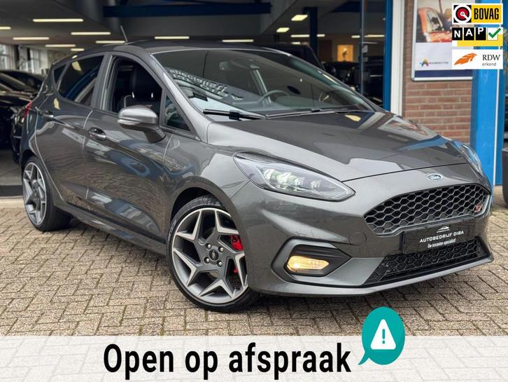 Ford Fiesta 1.5 EcoBoost ST-3 2019 Grijs NAVI NAP 200 PK!, Auto's, Ford, Bedrijf, Te koop, Fiësta, ABS, Airbags, Airconditioning