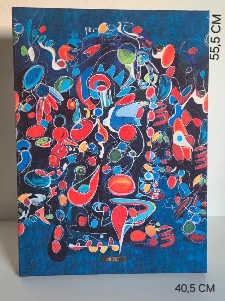 Uniek Dolcezza Schilderijprint - 40,5 x 55,5 cm, Antiek en Kunst, Kunst | Schilderijen | Abstract, Ophalen of Verzenden