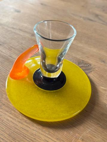 Prachtig glas Design Rony Plesl Tjechie uniek excemplaar beschikbaar voor biedingen