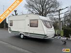 Chateau Calista Chalet 450 Mover,voortent,fietsenrek,, Caravans en Kamperen, Caravans, Chateau, Rondzit, Schokbreker, Bedrijf