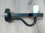 vintage wandlamp zwart, jaren 60, Huis en Inrichting, Lampen | Wandlampen, Ophalen of Verzenden