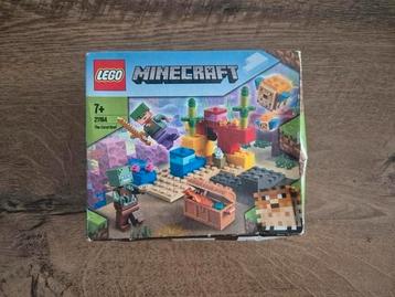 Lego minecraft 21164 The coral reef NIEUW beschikbaar voor biedingen