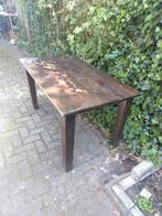 Eettafel opknappertje gratis op te halen, Huis en Inrichting, Ophalen, Gebruikt, 50 tot 100 cm, Vijf personen of meer