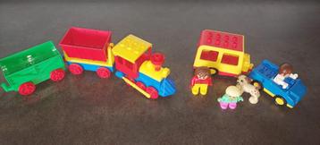duplo duwtrein en camping gasten (auto met caravan) beschikbaar voor biedingen