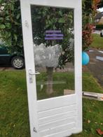 2x Hard houten deur excl. Cilinder en beslag - afm. 200,5x82, Doe-het-zelf en Verbouw, Deuren en Horren, Ophalen, Zo goed als nieuw
