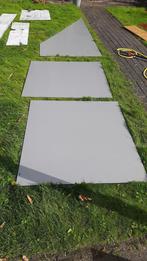 Rockpanel Metallic grijs, Doe-het-zelf en Verbouw, Platen en Panelen, Ophalen, Zo goed als nieuw