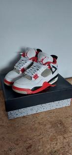 Jordan 4 Fire Red - Maat 4q, Wit, Ophalen of Verzenden, Jordan, Sneakers of Gympen