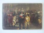 W57 Ansichtkaart met de Nachtwacht van Rembrandt - 1914, Verzamelen, Ansichtkaarten | Themakaarten, Gelopen, Cultuur en Media