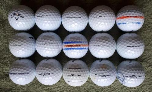 15 stuks Callaway Diablo golfballen, Sport en Fitness, Golf, Zo goed als nieuw, Bal(len), Callaway, Ophalen of Verzenden