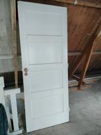 Jaren 30 Paneeldeur 77,5x201 cm, Ophalen, Gebruikt, Minder dan 80 cm, Binnendeur