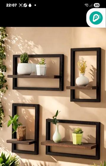 Mooie Wanddecoratie - Set van 4 beschikbaar voor biedingen