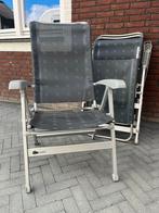 4 Dukdalf camping stoelen met 1 voetenbankje, Ophalen, Gebruikt, Campingstoel