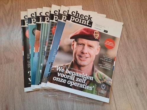 Checkpoint Veteranen Tijdschriften Magazines Jaargang 2023, Boeken, Tijdschriften en Kranten, Zo goed als nieuw, Overige typen