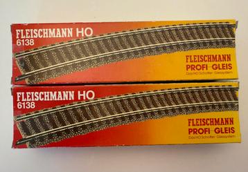 Fleischmann Profi rails 6138. Gebogen rail. beschikbaar voor biedingen